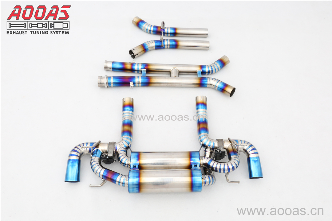 Mercedes Benz SLS AMG Titanium / Valvetronic Catback System